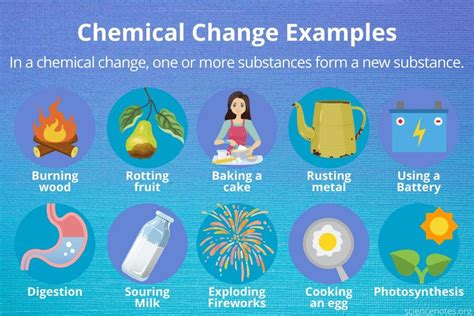 burning of cooking gas is physical or chemical change